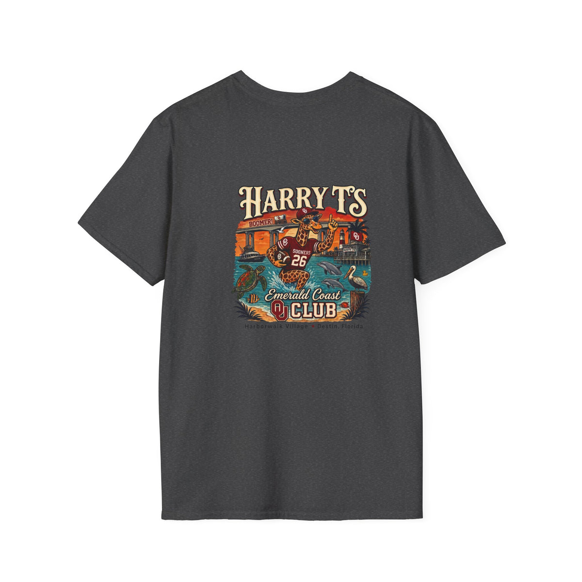 OU Vintage Crest T-Shirt – 2026 Harry T's