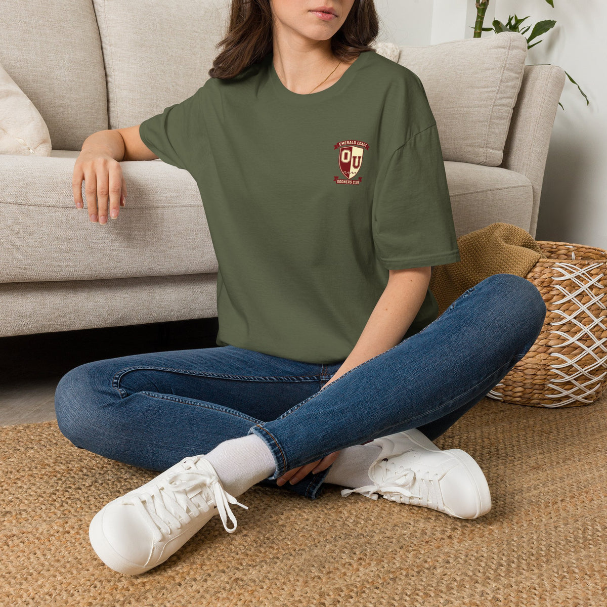 OU Vintage Crest T-Shirt – 2026 Harry T's