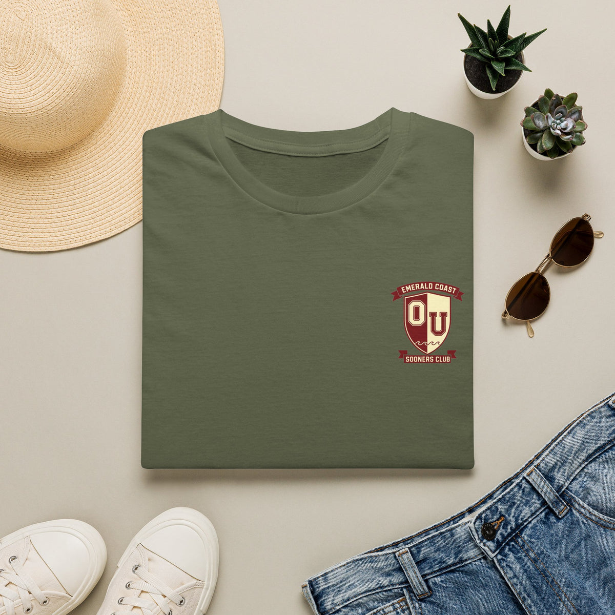 OU Vintage Crest T-Shirt – 2026 Harry T's