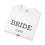 Bride Crew T-Shirt — Bridal Party Tee with Heart