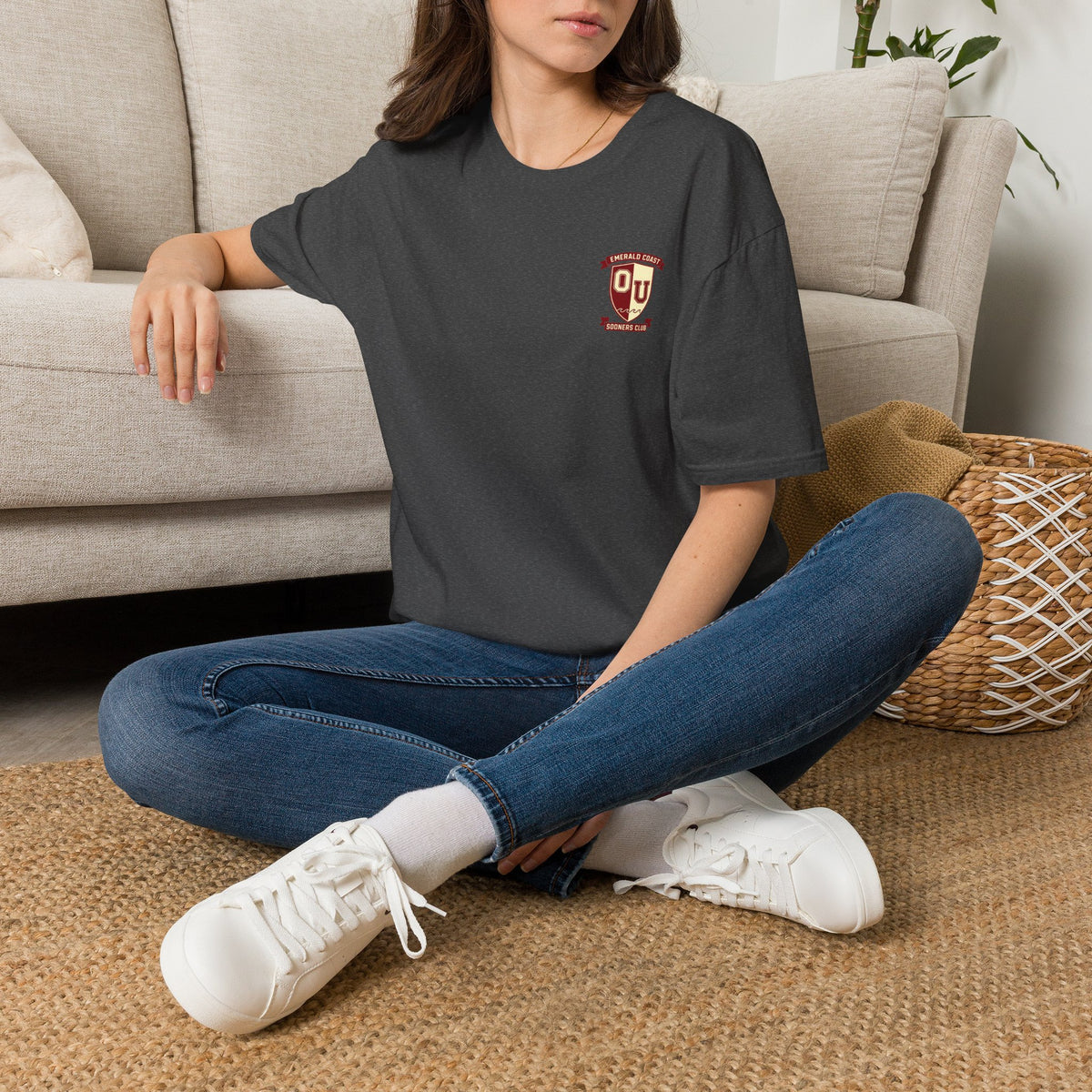 OU Vintage Crest T-Shirt – 2026 Harry T's