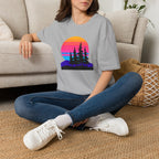 Sunset Pine Silhouettes T-Shirt