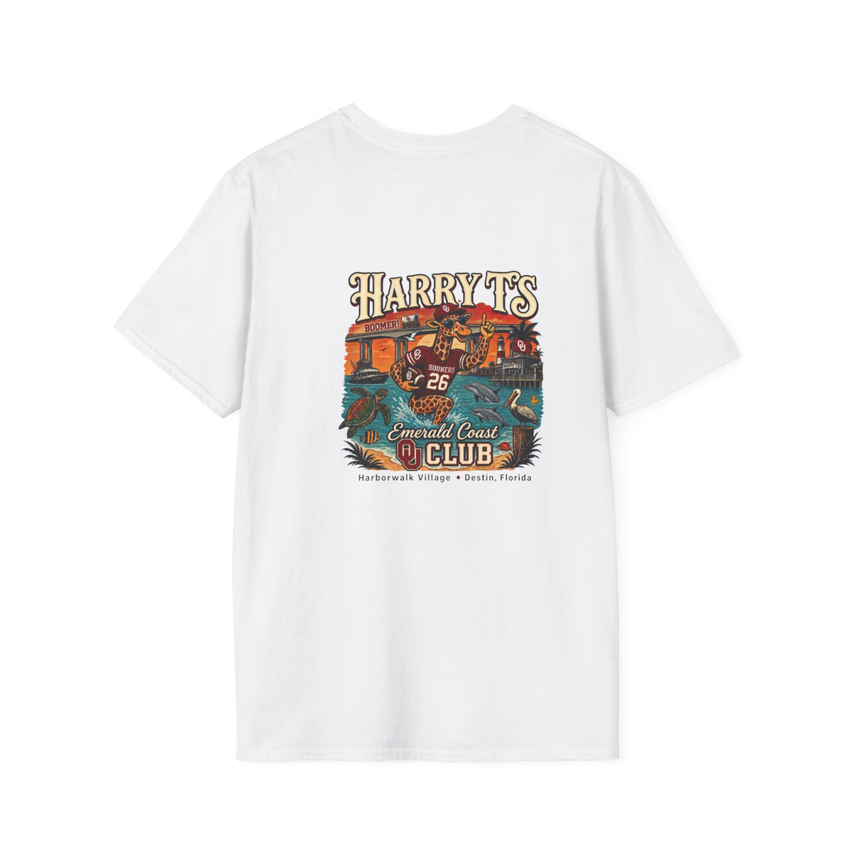 OU Vintage Crest T-Shirt – 2026 Harry T's