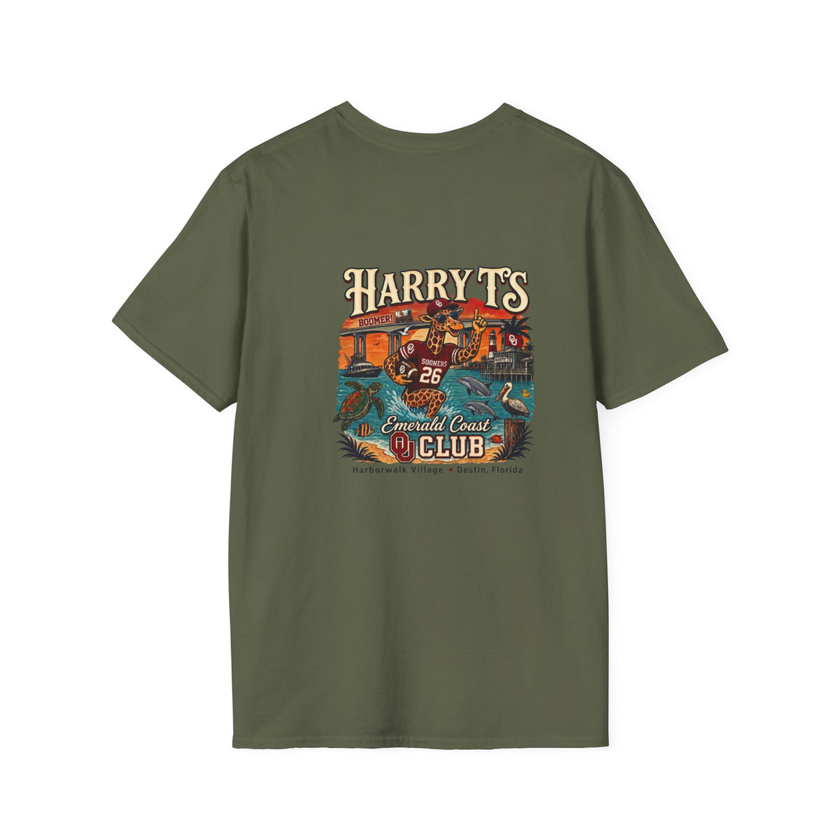 OU Vintage Crest T-Shirt – 2026 Harry T's
